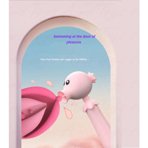 Peashooter Sucking Tongue Vibrator Clit Nipple Blowjob Vagina Clitoris Masturbator Oral Pussy AV Vibrator Sex Toys for Women