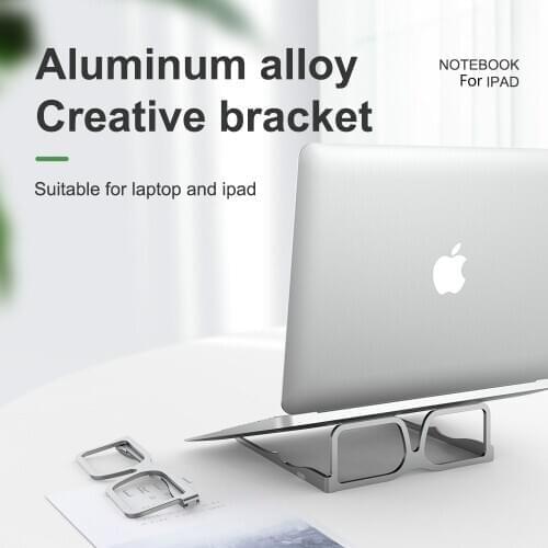 Laptop Stand Ergonomic Aluminum Laptop Mount Computer Holder for MacBook Pro Air Xiaomi Huawei 10-15.6 Inch PC Notebook