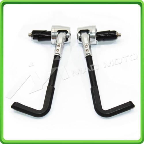 Motorycle CNC Handle Bar Proguard System Pro Brake Clutch Levers Protect Guard For all silver/black color