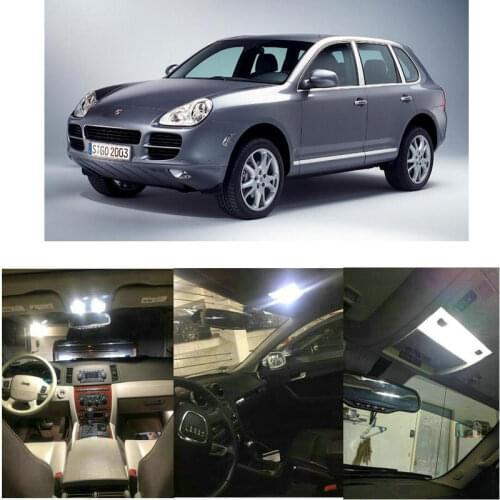LED interior lighting complete set For Porsche 955 Cayenne 1 9PA 958 Cayenne 2 92A