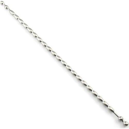 Top stainless steel 270mm super long urethral sounds plugs 6mm beads penis eyes stimulator inserts plug urethra dilators rods