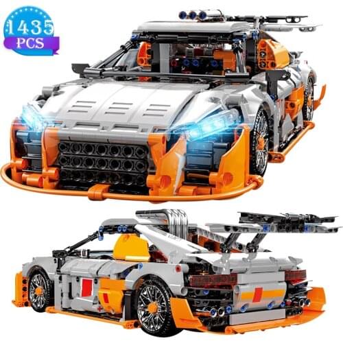 High-tech Moc sport Racing Car Building Blocks Creator Vehicle Model Bricks Construction DIY Assembly Toys for Boys Diy Gifts