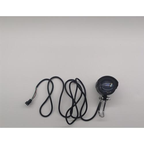 For KUGOO Scooter Headlight Lens Spotlight Refitting Parts Headlamp for Electric Bicycle 10-inch Electric Scooter Accessories