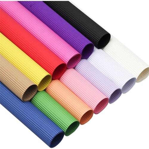 20 Affordable Sets Colored Corrugated Wrinkle Paper Thickened Handmade Craft Origami Material Diy Student Kindergarten Origami