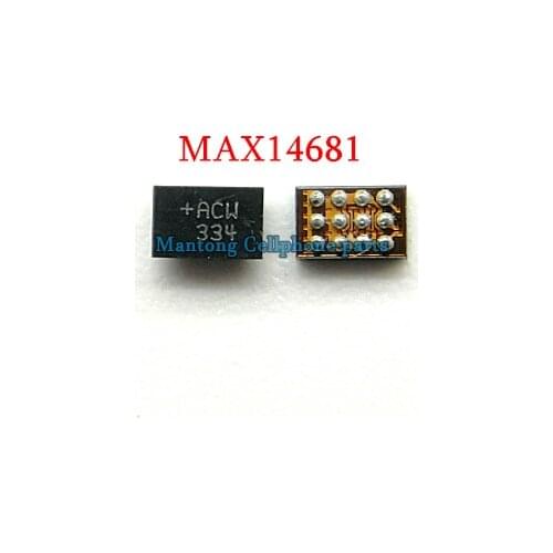 3pcs/lot for Samsung Galaxy note3 N900 N9009 N9005 USB harger Charging IC Chip ACW +ACW MAX14681EWC MAX14681 12pins