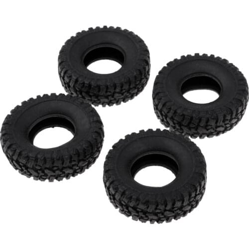 4Pcs/Set 67mm Soft Rubber Tire Tyres for 1/16 WPL RC Car Truck B14 B16 B24