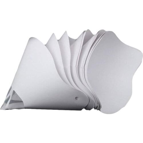 50/100pcs Paper Paint Strainers 100 Mesh Conical Funnel For Car Industrial Paint Mixing Renovation Tune Filters Home Accessories