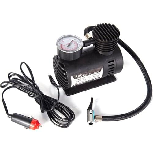 Car Mini Electric Inflation Pump Portable Tyre Air Inflator 300PSI Auto Compressor Pump for Car Motorcycle Basketball Football