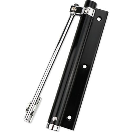 Door Closer Single Spring Strength Adjustable Surface Mounted Mini Automatic Closing Fire Rated Door Hardware 180*165*53mm