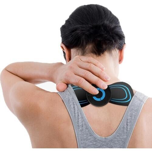 NEW Electric Neck Massager USB Charging Neck Pain Relieve 6 Levels Massage Intensity Intelligent Meridian Cervical Mini Massager