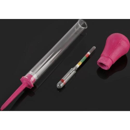 1.100-1.300 Suction Type Battery Electrolytic Hydrometer Electro-hydraulic Density Meter 83XA