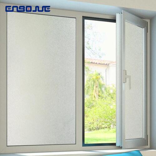 0.4x3M Electrostatic Frosted Window Stickers Self Adhesive Opaque Muursticker Office Windows Bathroom Bedroom Glass Wall Sticker