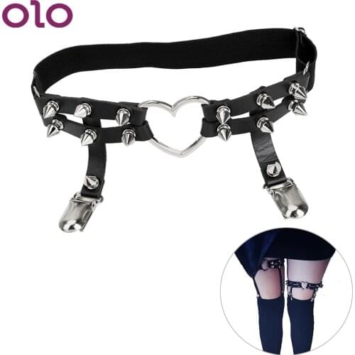 OLO Sex Suspenders Adult Products Sex Toys for Women Leg harness Adult Games Punk Garter Belt Erotic For the Stockings