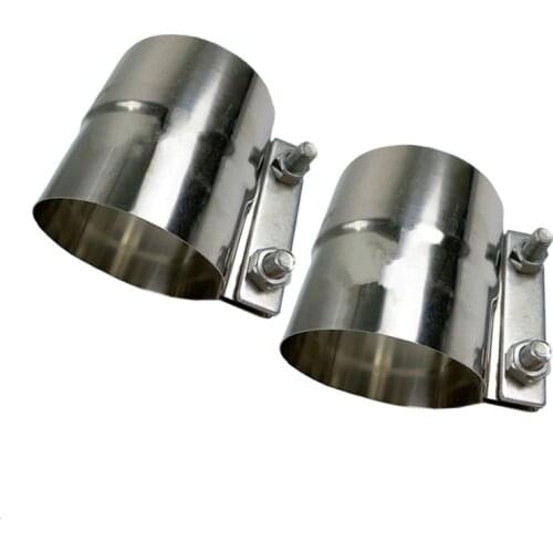 For HITACHI ZX 200-6/EX200-5/6 Muffler Stainless Steel Clip Exhaust Pipe Clip Clamp Fitting excavator accessories