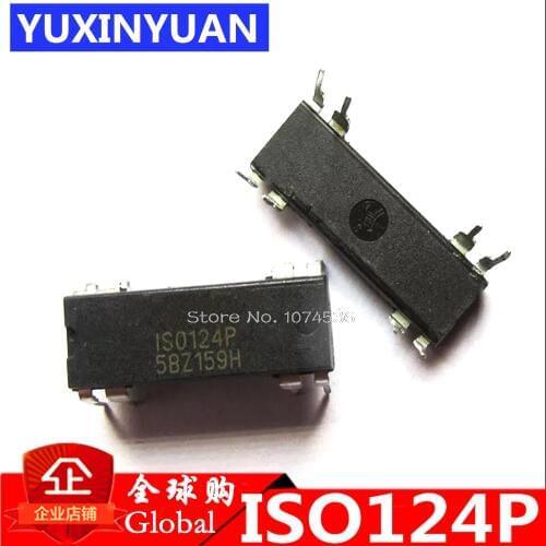 ISO124P ISO124 DIP8 High Precision Isolator Chip Instrumentation Operational Amplifiers Buffers 5PCS/LOT
