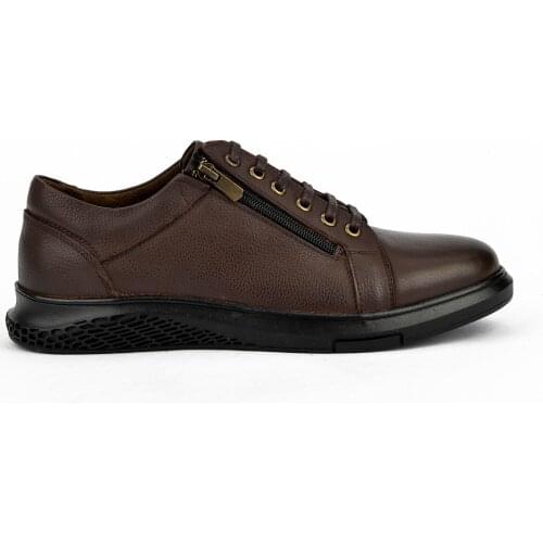 Zia Men 'S Brown Genuine Leather Shoes