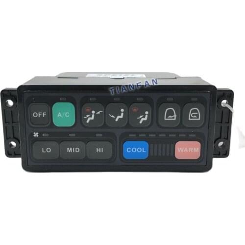 Apply to Daewoo Doosan DH150/220/225/300-5-7-9 Air Conditioning Controller Panel Switch 543-00049 for Excavators