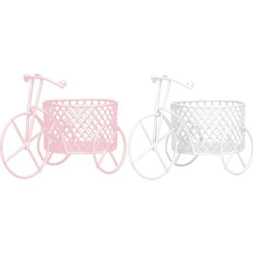 New Cute Iron Tricycle Art Decoration Wedding Sugar Jewelry Container Storage Holder Creative gift decoration Drop Shipping