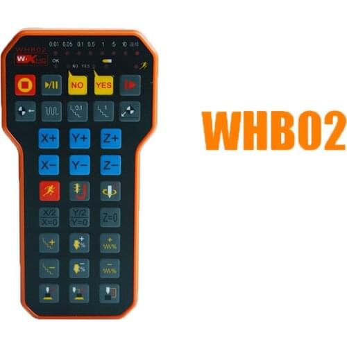 New cnc engraving machine wireless remote control WHB02 genuine Xinhongchang V8 engraving machine controller WH wireless handle