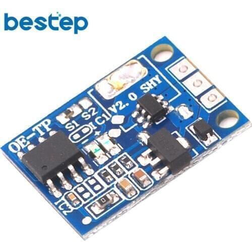 OE-TP capacitive touch button light touch switch module digital touch sensor LED no pole dimming 10A DC 5-12V