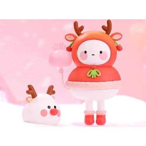 Original POPMART BOBO&COCO Balloon Paradise Series Blind Box Toys Model Confirm Style Cute Anime Figure Gift Surprise Box