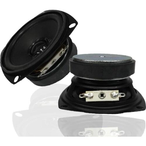 SOTAMIA 2Pcs 3 Inch Sound Speaker Driver 4 Ohm 15W Amplifier Speaker Full Rnage Audio Loudspeaker DIY Home Theater