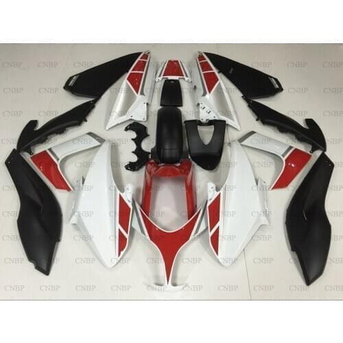 TMAX 500 2008 - 2012 Fairings XP 500 09 10 Full Body Kits TMAX 500 2009 White Red Black Full Body Kits