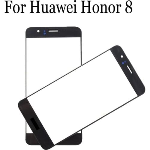Replacement Parts For Huawei Honor 8 Touch Screen Outer LCD Front Panel Screen Glass Lens Cover HuaweiHonor8 Without Flex Cable
