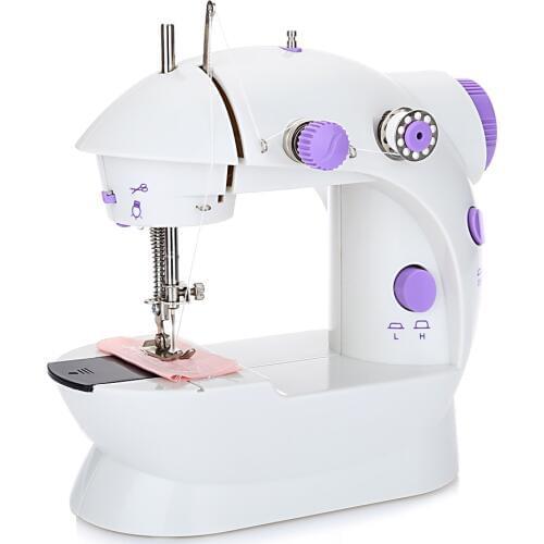 2019 Mini Handheld Sewing Machines Dual Speed Double Thread Multifunction EU Electric Mini Automatic Tread Rewind Sewing Machine