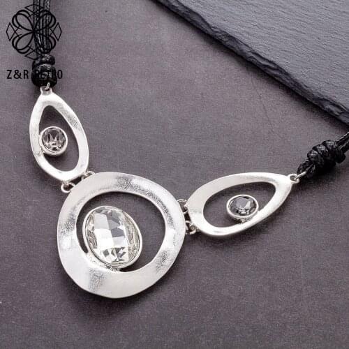 2021 Rope Chains Vintage Statement Necklace Neck Chokers Fashion Costume Jewelry for Women Accessories Collar Aesthetic Pendants