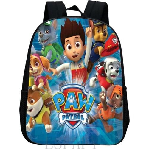 3D Paw Patrol Kids Backpacks Boys Girls Kindergarten Schoolbag Children Cute Cartoon School Bag Funny Cartoon Bags