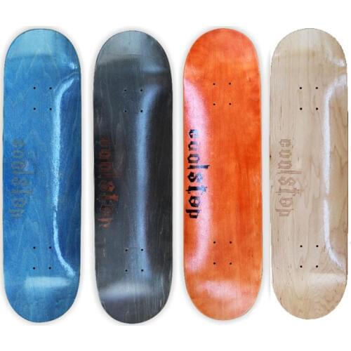 Free shipping Canadian Maple Board Street Skateboard Deck 31*8inch Double Rocker Men and Women cool skateboard cold pressing