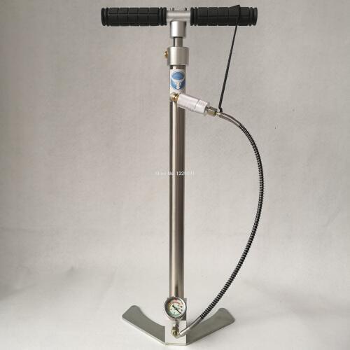 BULL Pre Charged high pressure pcp hand pump 4500PSI 300bar 3 stage include air filter