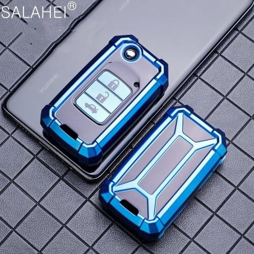 TPU Pretty Car Remote Key Case Cover For Honda CivIc HRV CRV XRV Crider Odyssey 2015-2018 Remote Key Protection Car Accesssories