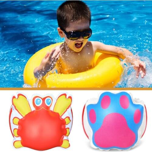 Children Cartoon Pool Swimming Arm Ring inflatable Pool Float Safety Training Beach Swimming Arm Circle Float Ring