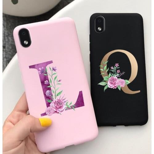 For Samsung Galaxy A01 Core Case SM-A013F Soft Silicone Cute Letters Back Cover For Samsung A01 Core M 01 Core M013F Phone Cases