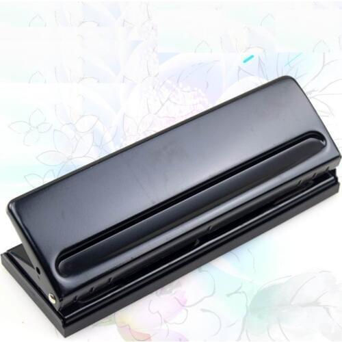 WSholesale 24 PCS Brand New 6 Holes Paper Puncher, Adjustable Stainless Steel Desktop Hole Punch, 6 Sheets Capacities