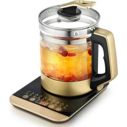 Electric kettle health pot is fully automatic Add thick glass multi-function boiled tea machine electric kettle flower teapo