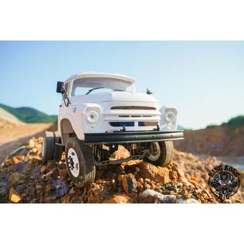 Kingkong RC 1/12 ZL-130 1st Version 4x2 FR Layout Tractor Truck with Metal Chassis KIT Set D-E064
