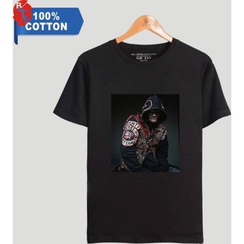 Mongrel Mob Fashion Printed 100% Cotton T-shirts Men Summer Short Sleeve Trendy Tshirts 2018 Casual Style Hot Sale Tee Shirts