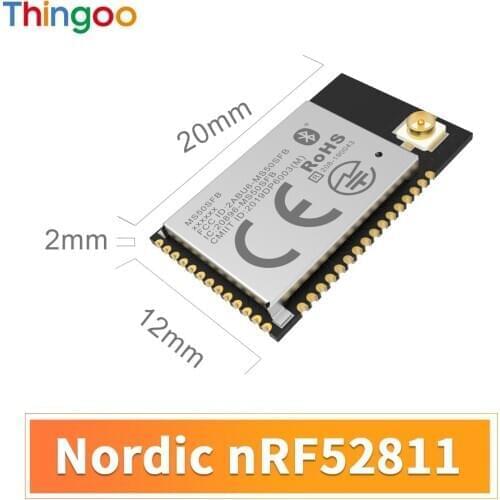 Serial To Bluetooth 5.1 Wireless Transmission Module Nordic RTLS AoA AoD Real Time Tracking 4.0 Positioning