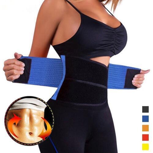 Neoprene Waist Trainer Trimmer Cincher Fitness Xtreme Power Belt Thermo Body Shaper Slimming Corset Modeling Strap Shapewear