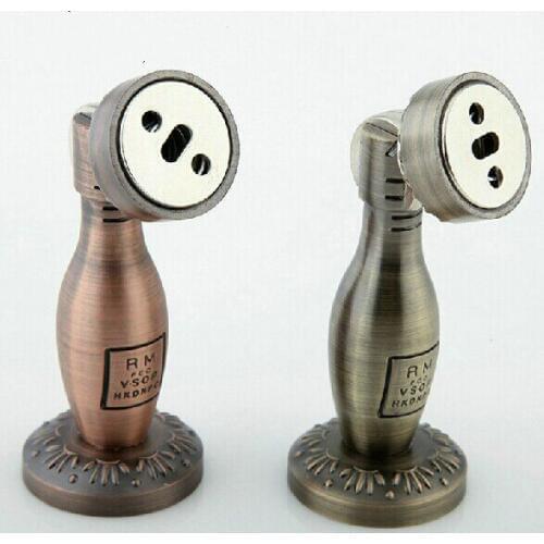 2014 new Fashion europe style zinc alloy door stopper classical coffee door stops strong magnetism Free shipping DS16