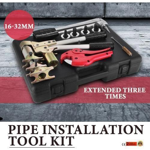 PEX-1632 Manual Rehau Pex Pipe Sleeve Expander Press Plumbing Tool Kit 16-32 mm