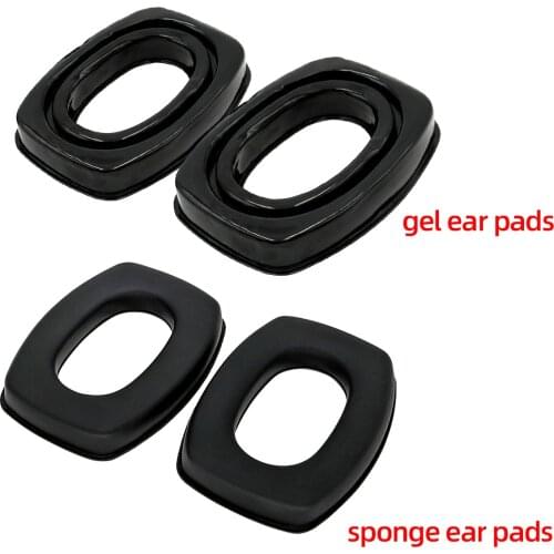 Tactical electronic protection ear protection earmuffs ear pads for tactical electronic shooting hunting headset
