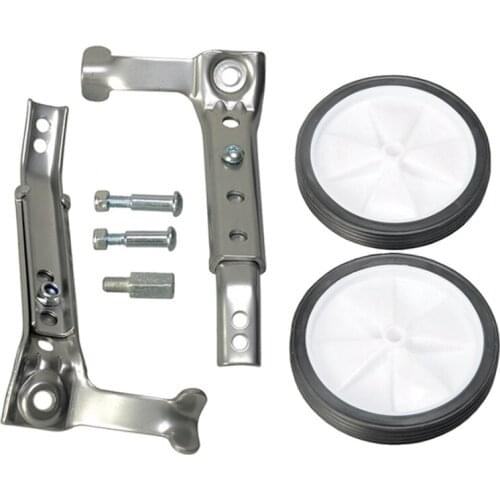 Hot-Training Wheels, Bicycle Heavy Duty Rear Mounted Stabilisers Kit for 16 18 20 22 24Inch Kids Bikes