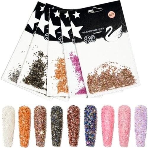 1Bag 3D Nail Art Decoration Kit Mixed Sizes Professional Nails Supplies DIY C1FF