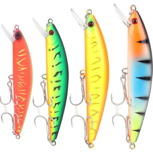 12.5cm/40g Fishing Lures Kit Minnow Lure Hard Bait Hooks Lures Set Hook Wobbler Fishing Accessary