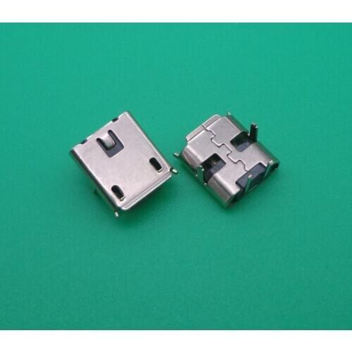 20 pcs Tablet PC PAD Charge port Socket Mini Micro USB Jack Connector DIP feet 2pin 2P female plug Mike 2-PIN