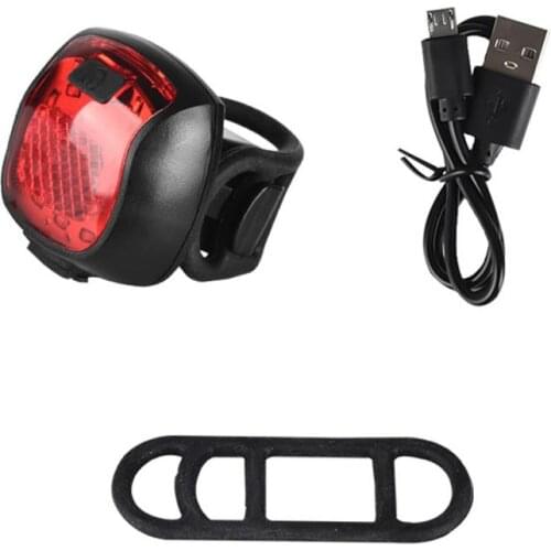 2020 NEW Bike Lights Safety Warning Light Waterproof 5 Modes Bike Taillight 180° Widen Warning Night